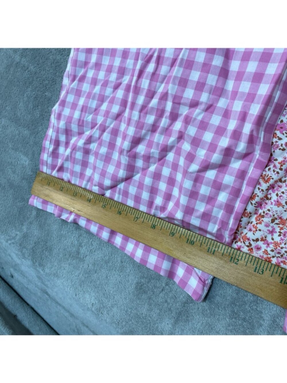 NWT Gap Women's XL Pajama Pants 2-Pack Pink Gingham & Floral Cotton C0849 - Picture 10 of 15